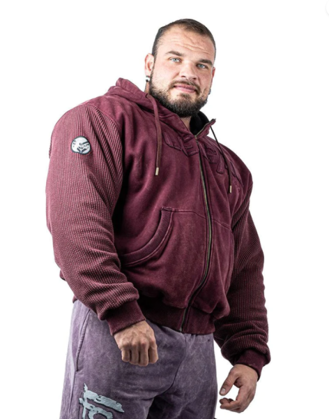 Heavy Zip Hoodie Devils Stonewashed Bostomix Fleece 4016-864/405